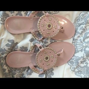 Jack Rogers jelly sandals